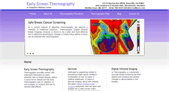 Desktop Screenshot of earlybreastscreen.com