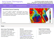 Tablet Screenshot of earlybreastscreen.com